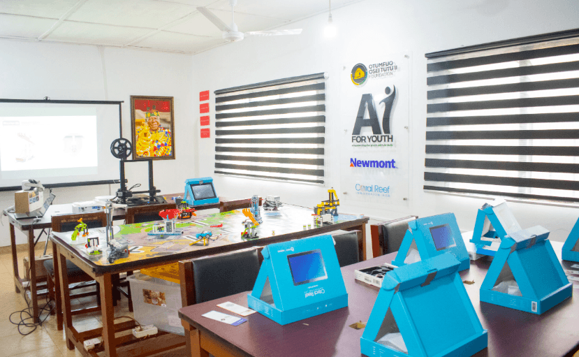 A Coral Reef AI lab in a Nigerian school